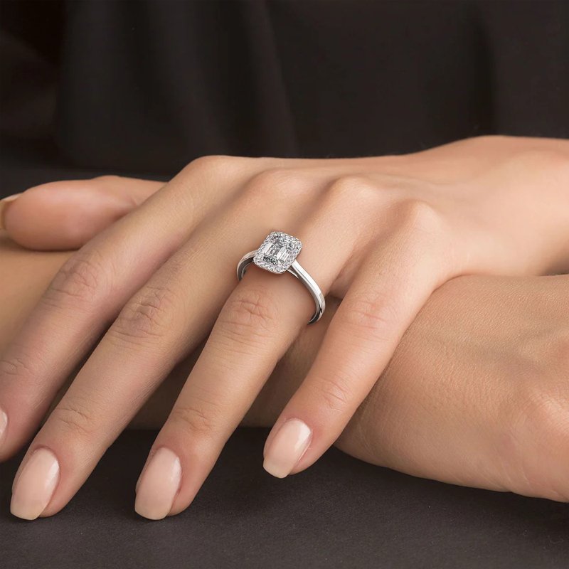 Platinum Layla Engagement Ring