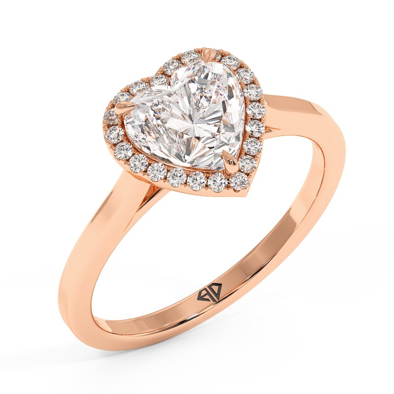 18K Rose Gold Layla Engagement Ring