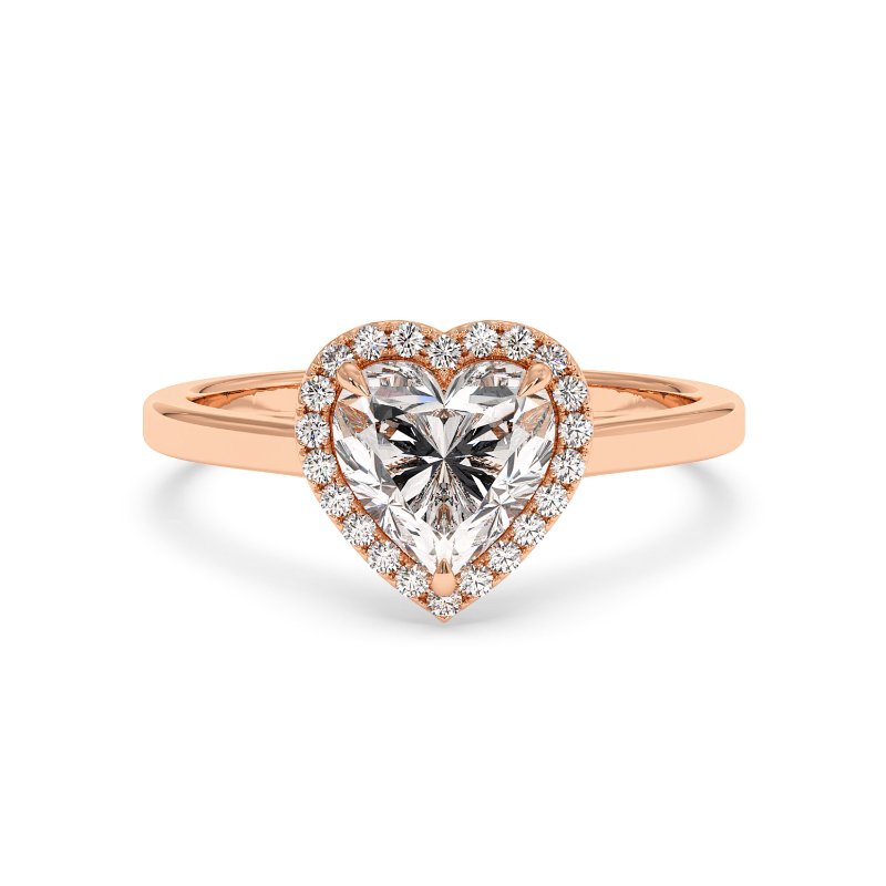 18K Rose Gold Layla Engagement Ring