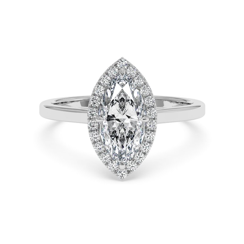 18K White Gold Layla Engagement Ring