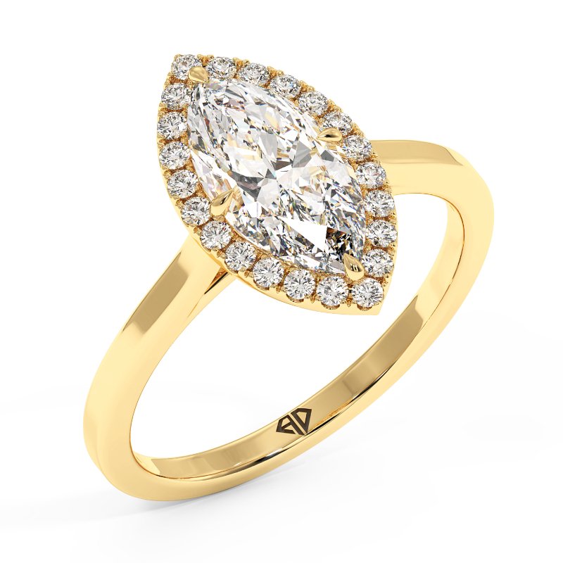 18K Yellow Gold Layla Engagement Ring