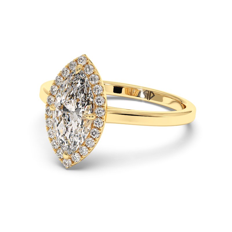 18K Yellow Gold Layla Engagement Ring