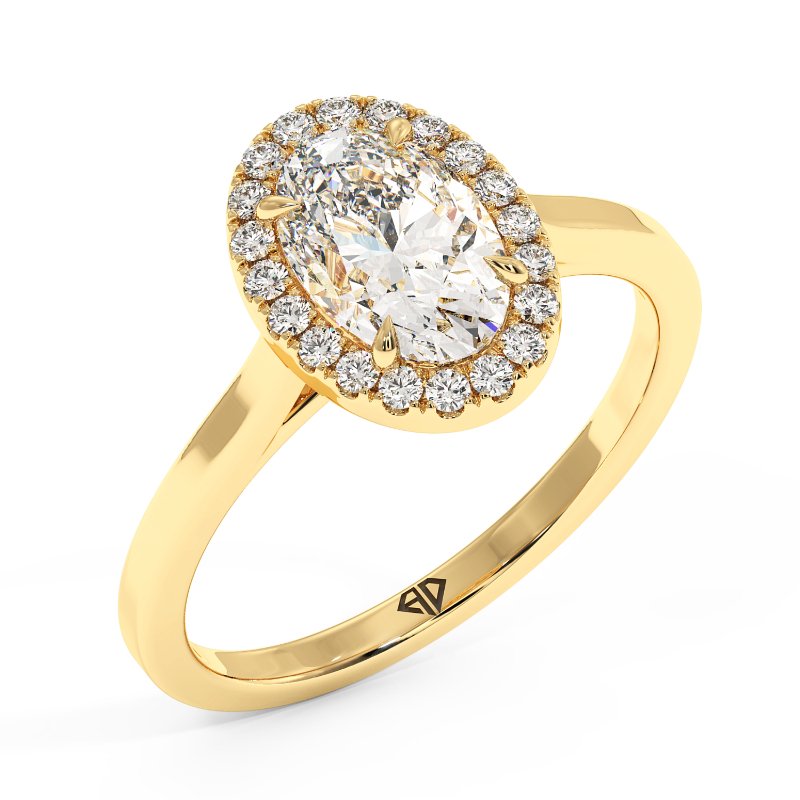 18K Yellow Gold Layla Engagement Ring