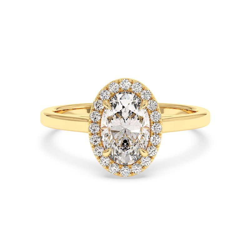 18K Yellow Gold Layla Engagement Ring