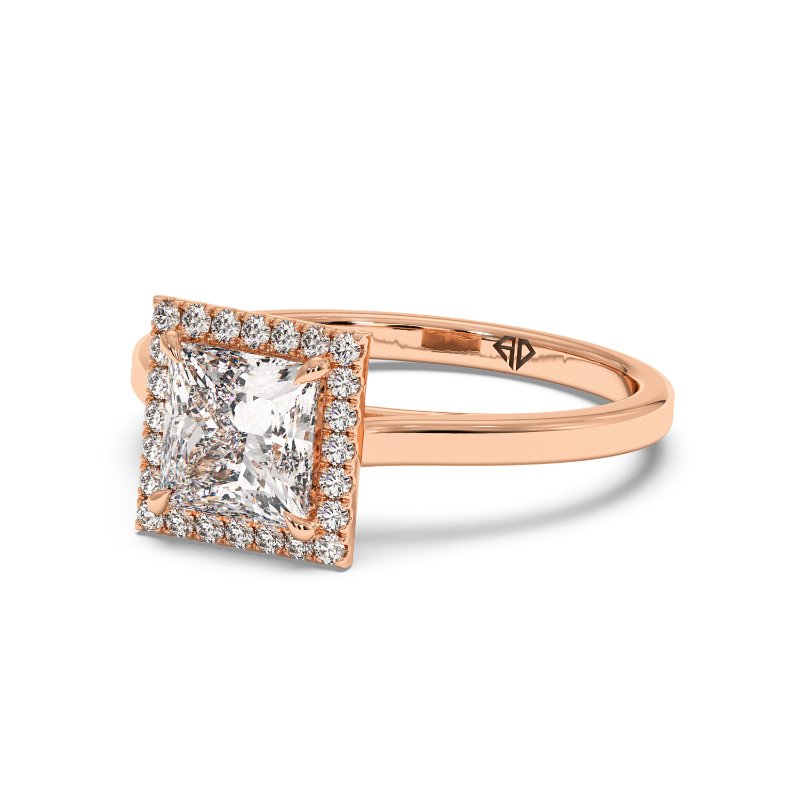 18K Rose Gold Layla Engagement Ring