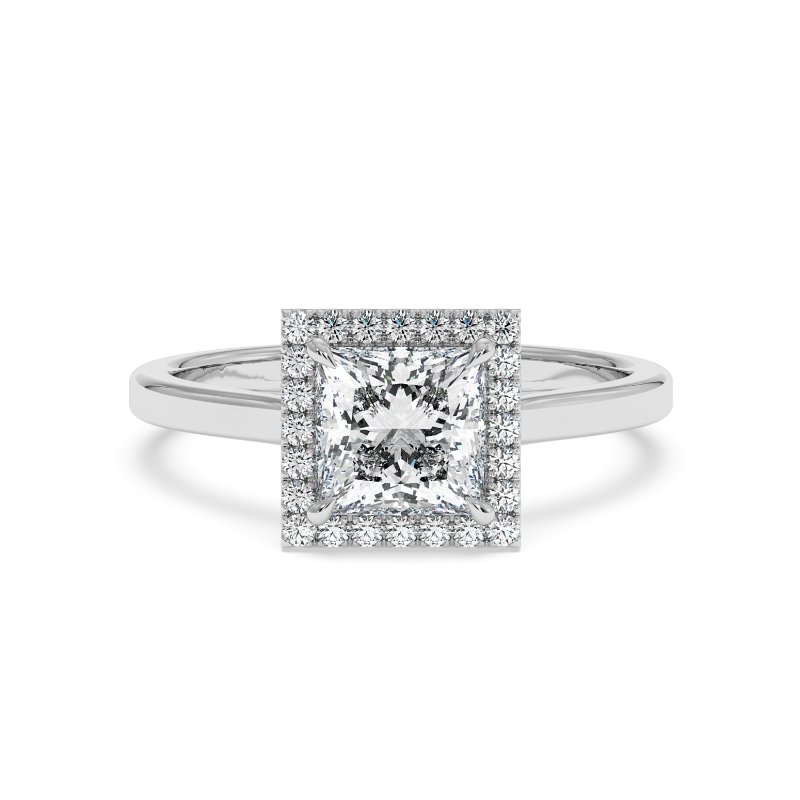 18K White Gold Layla Engagement Ring