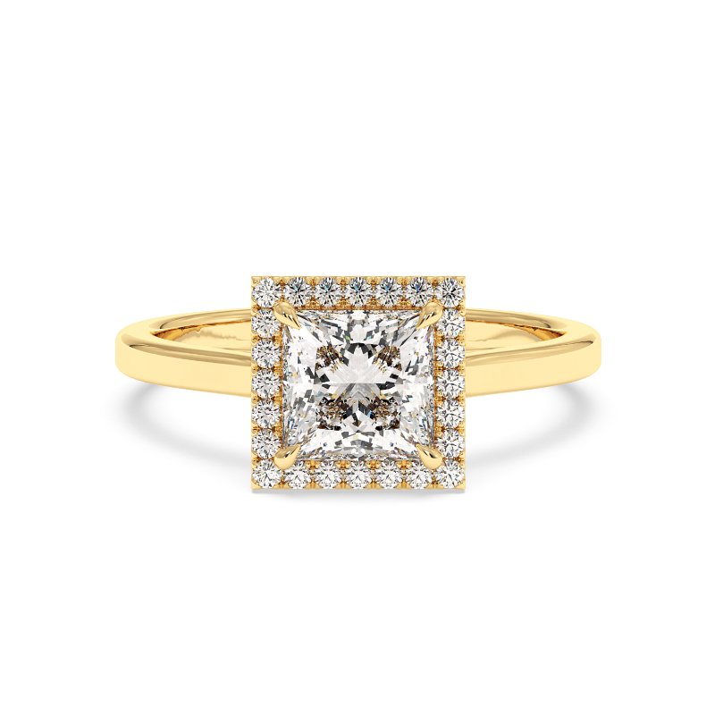 18K Yellow Gold Layla Engagement Ring