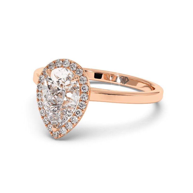 18K Rose Gold Layla Engagement Ring