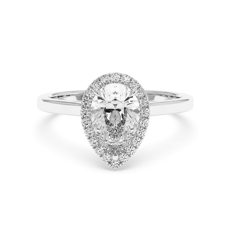 18K White Gold Layla Engagement Ring