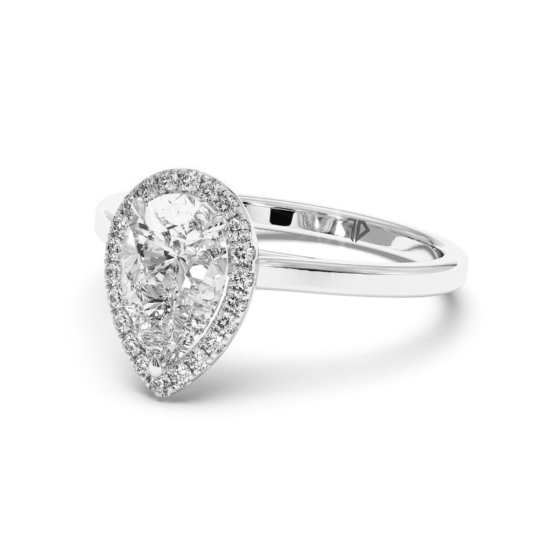 18K White Gold Layla Engagement Ring