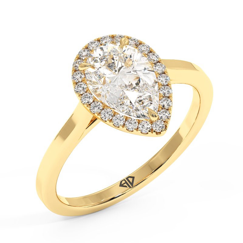 18K Yellow Gold Layla Engagement Ring