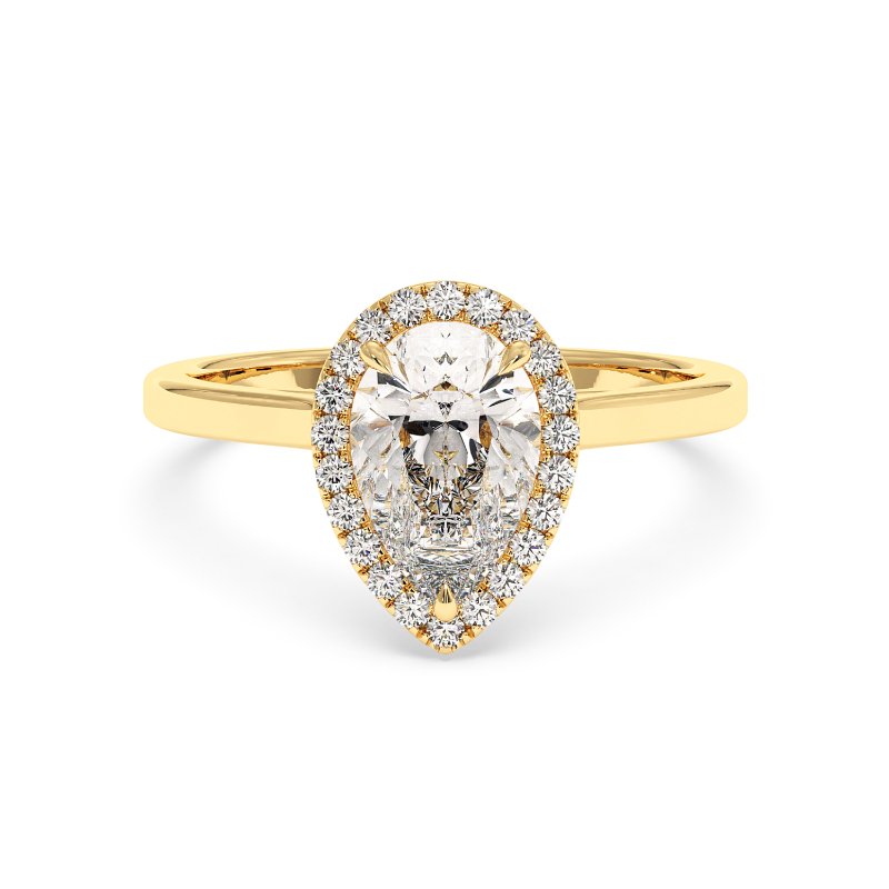 18K Yellow Gold Layla Engagement Ring