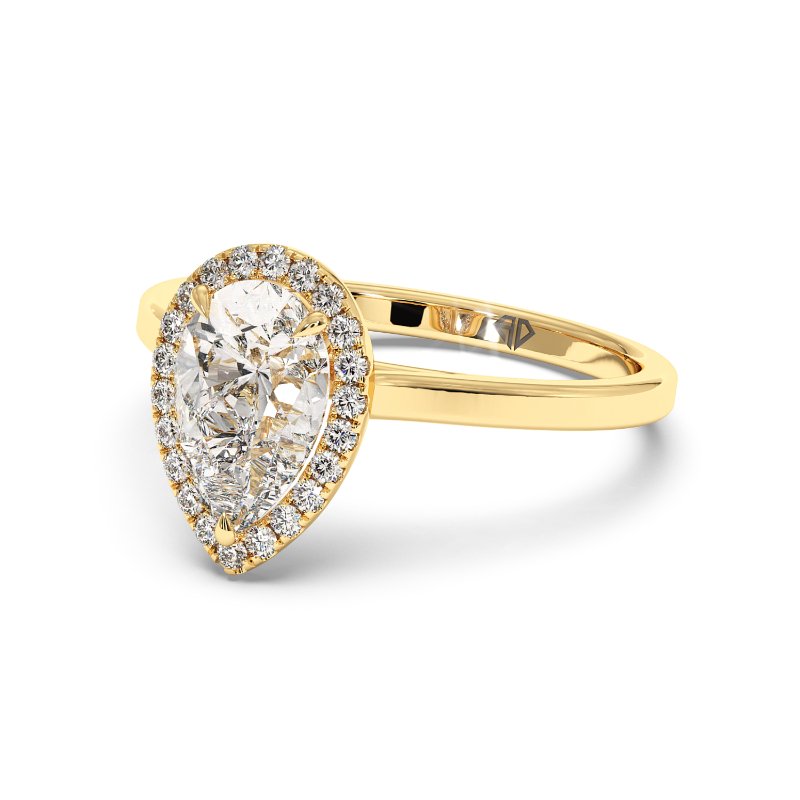 18K Yellow Gold Layla Engagement Ring