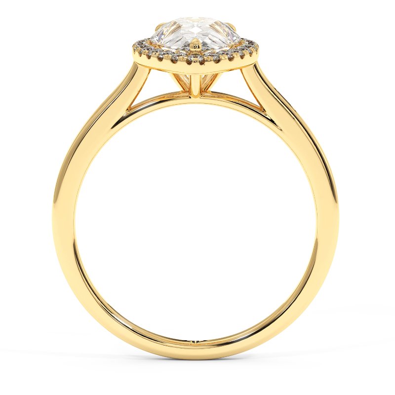 18K Yellow Gold Layla Engagement Ring