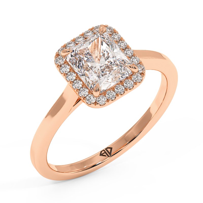 18K Rose Gold Layla Engagement Ring