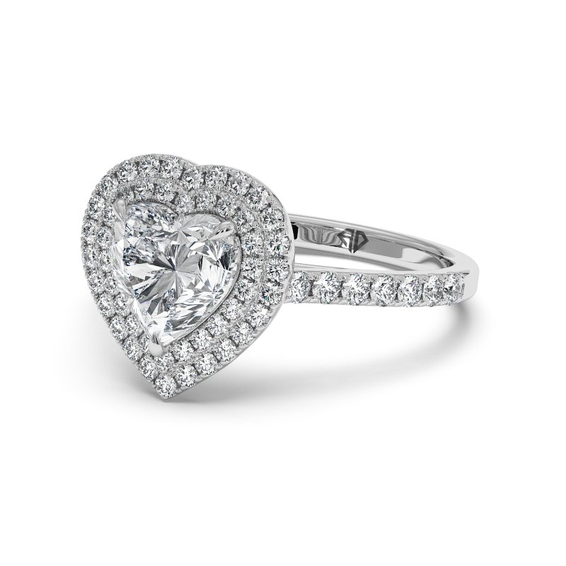 Platinum Eva Engagement Ring