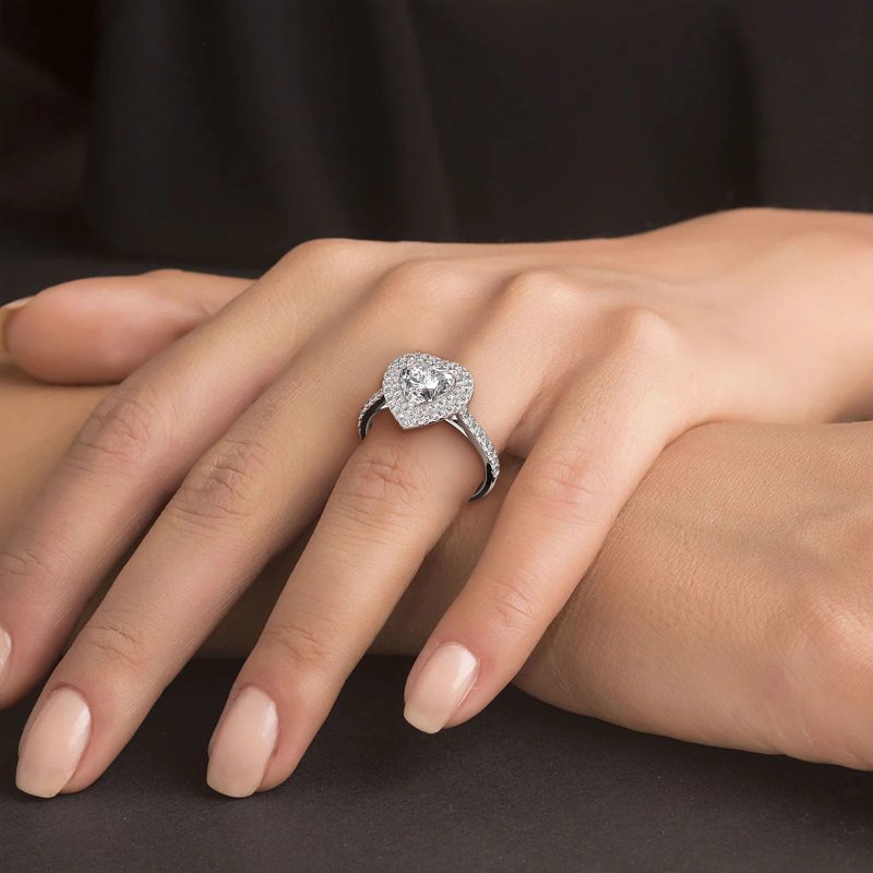 Platinum Eva Engagement Ring