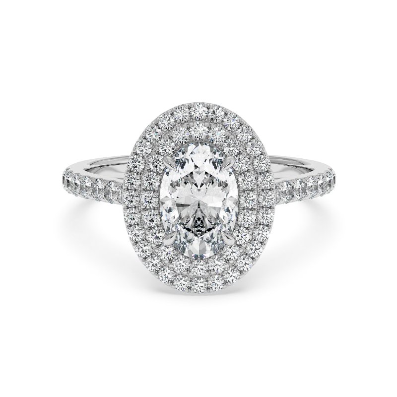 Platinum Eva Engagement Ring