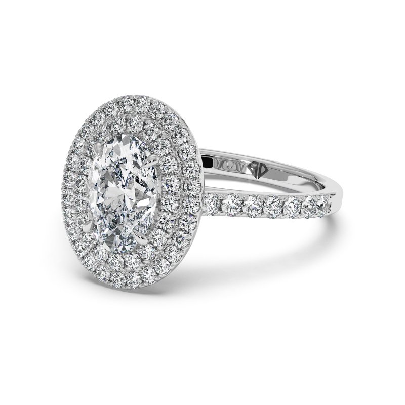 Platinum Eva Engagement Ring