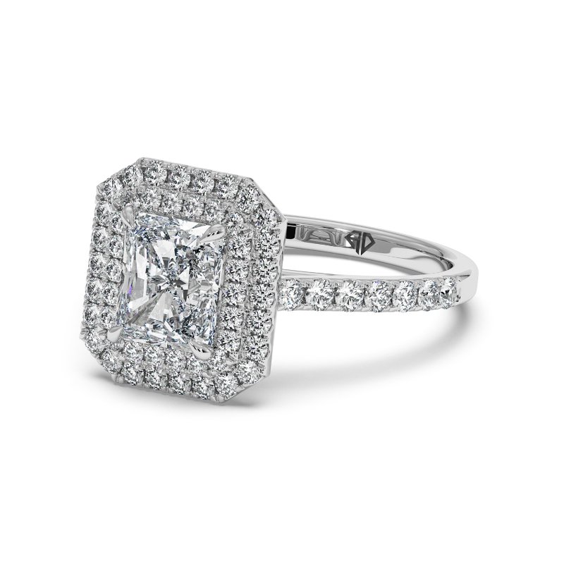 Platinum Eva Engagement Ring