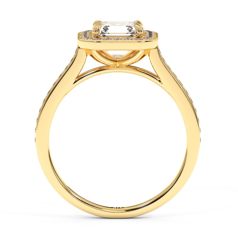 18K Yellow Gold Lucia Engagement Ring