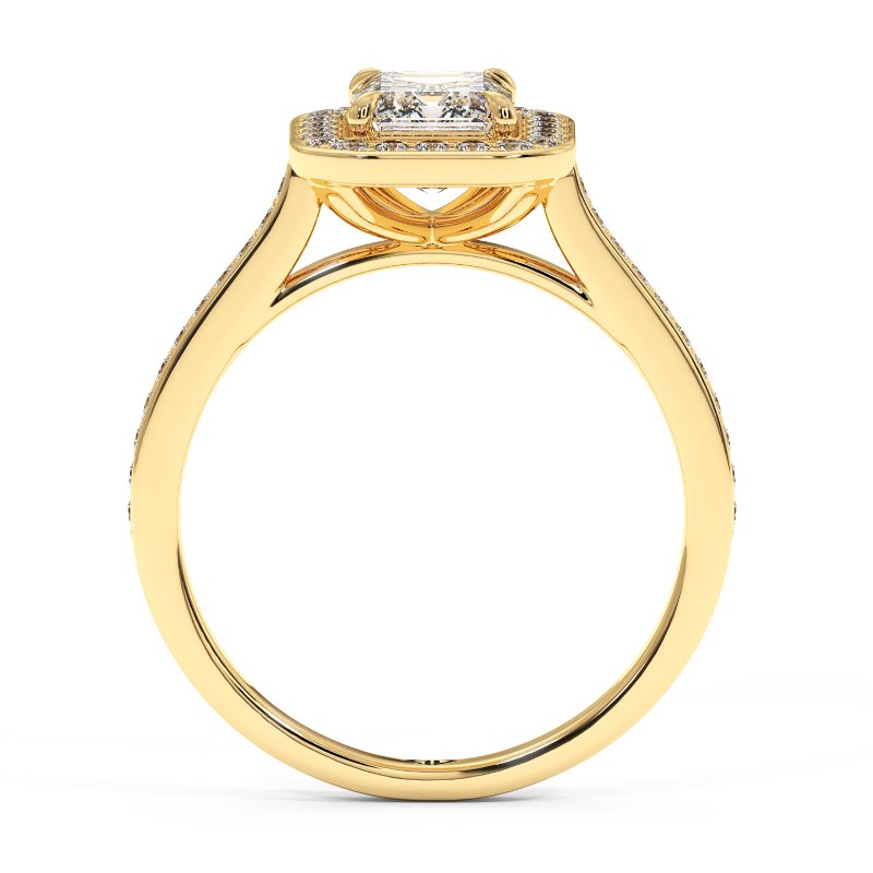 18K Yellow Gold Lucia Engagement Ring