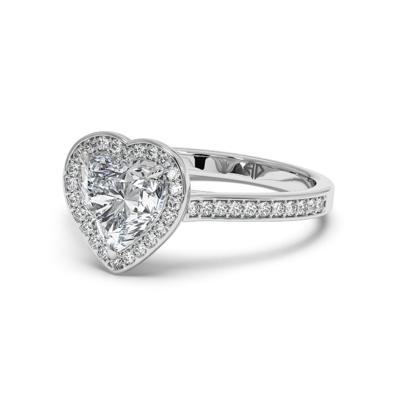 Platinum Lucia Engagement Ring