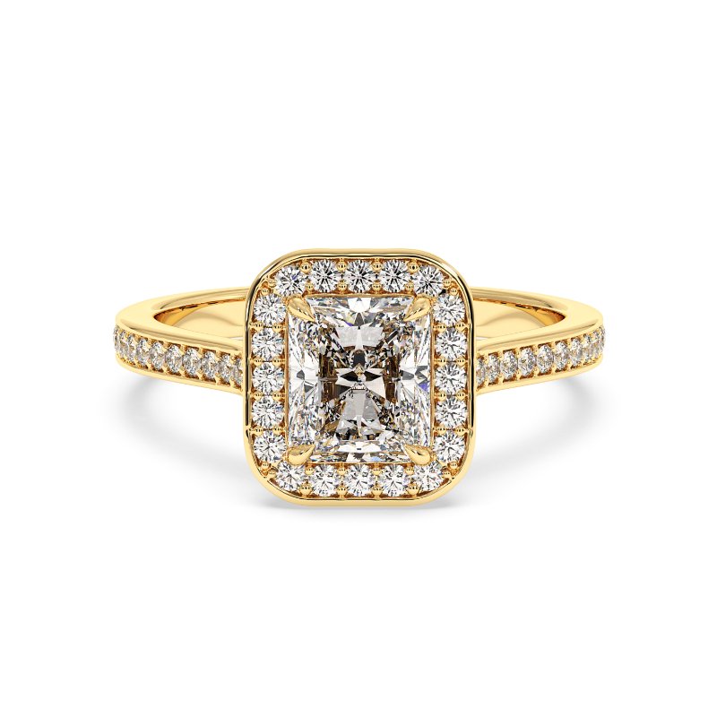 18K Yellow Gold Lucia Engagement Ring