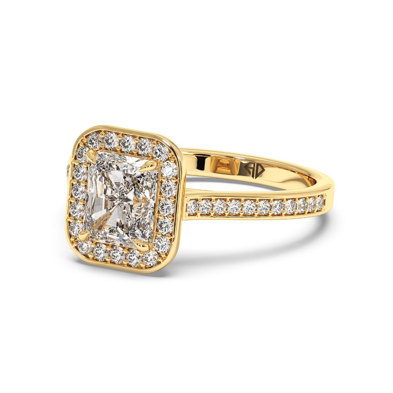 18K Yellow Gold Lucia Engagement Ring