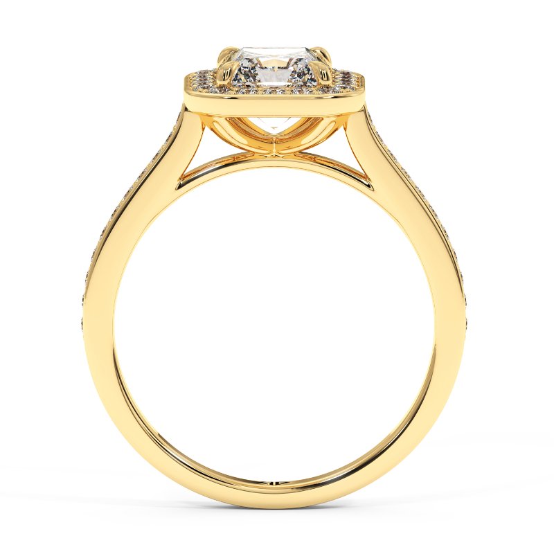 18K Yellow Gold Lucia Engagement Ring