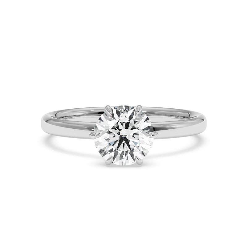 18K White Gold Octavia Engagement Ring