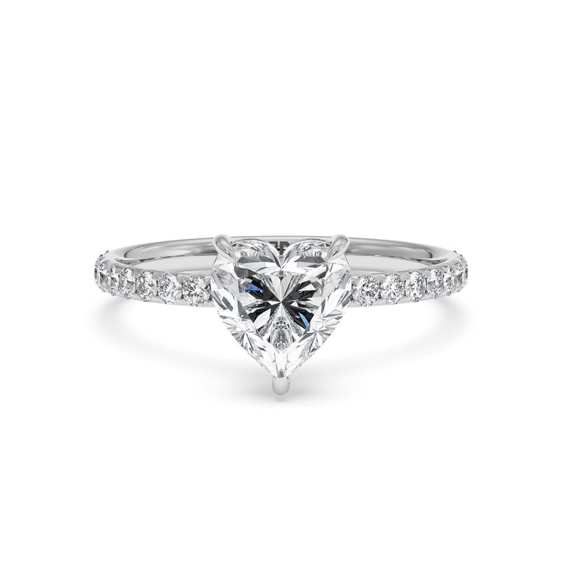 18K White Gold Auriella Engagement Ring