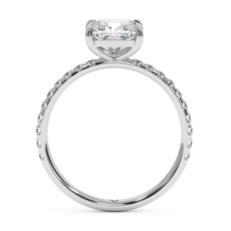 18K White Gold Auriella Engagement Ring