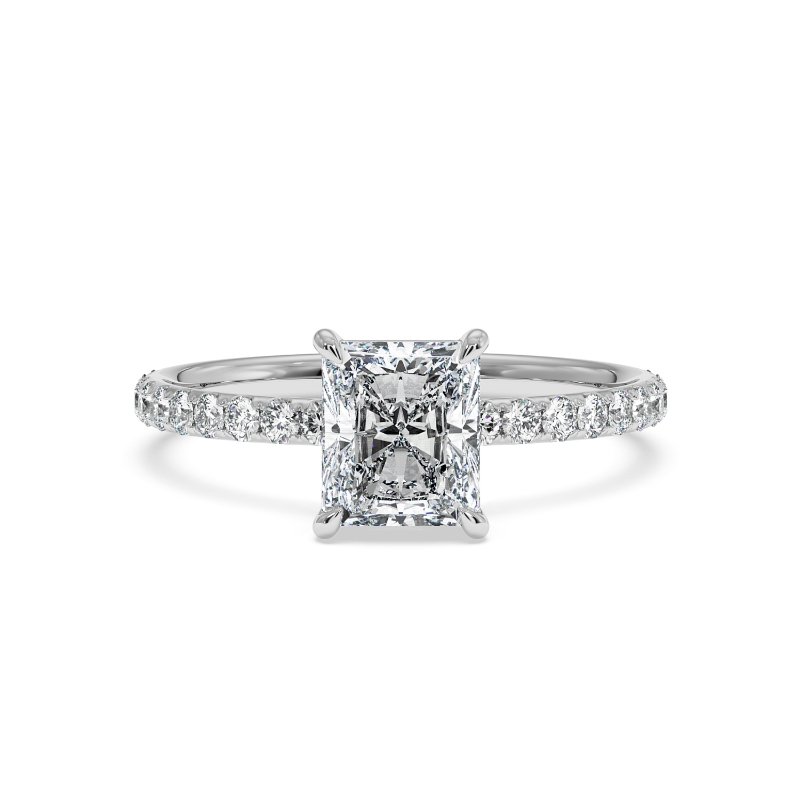 18K White Gold Auriella Engagement Ring