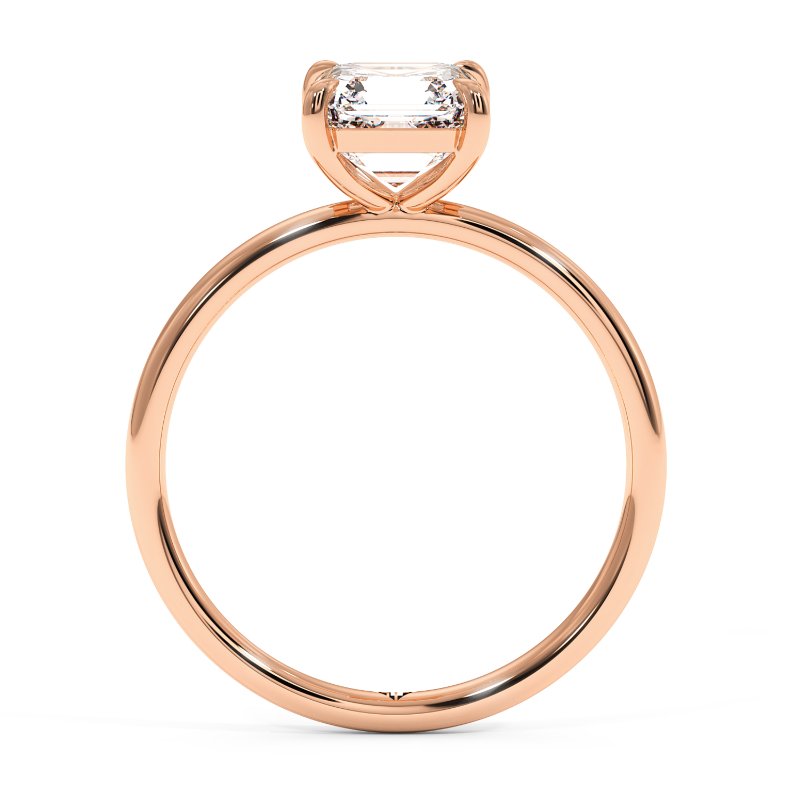 18K Rose Gold Fiora Engagement Ring