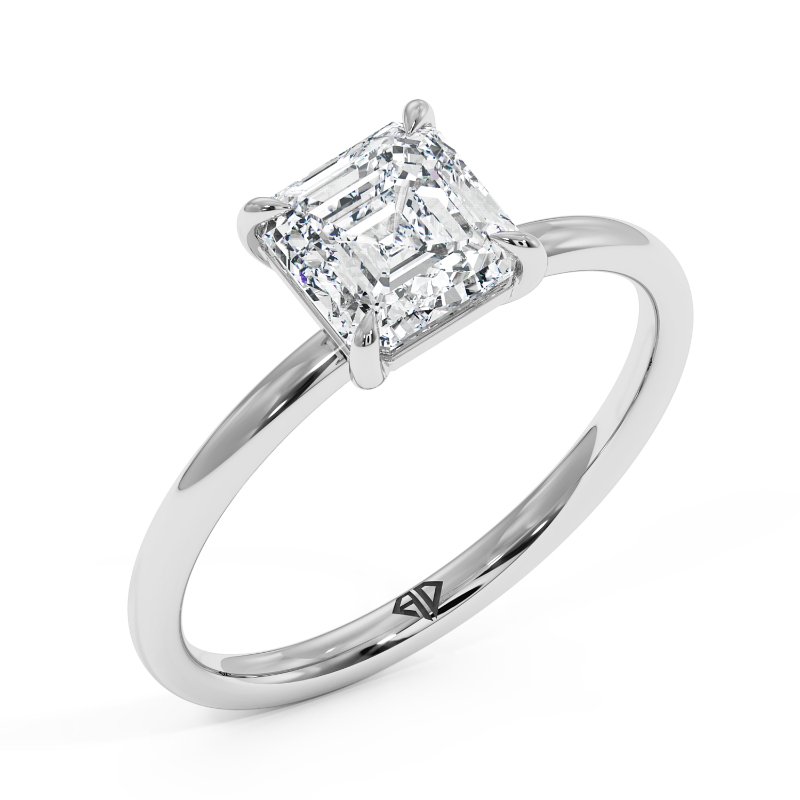 18K White Gold Fiora Engagement Ring