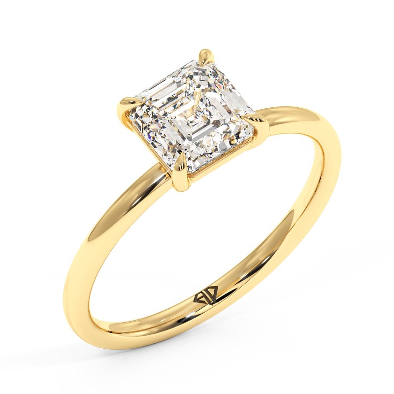 18K Yellow Gold Fiora Engagement Ring