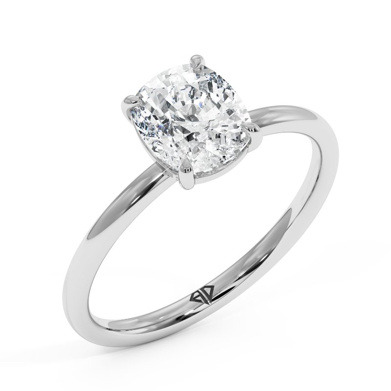 18K White Gold Fiora Engagement Ring