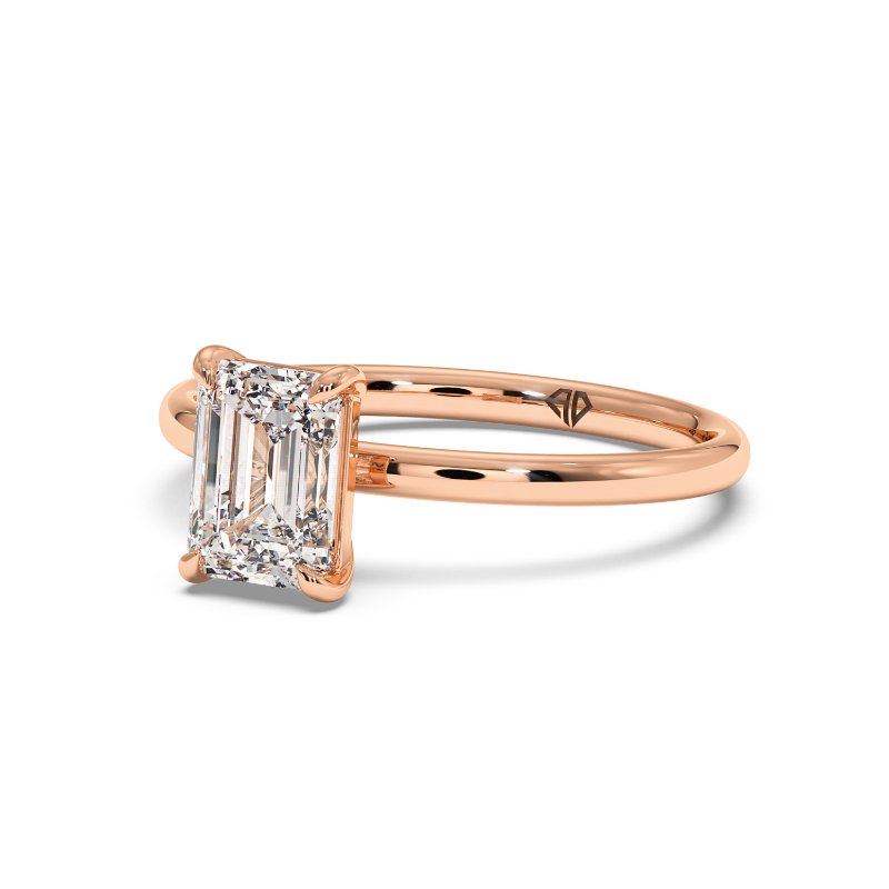 18K Rose Gold Fiora Engagement Ring