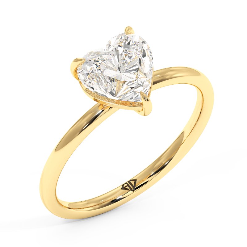 18K Yellow Gold Fiora Engagement Ring