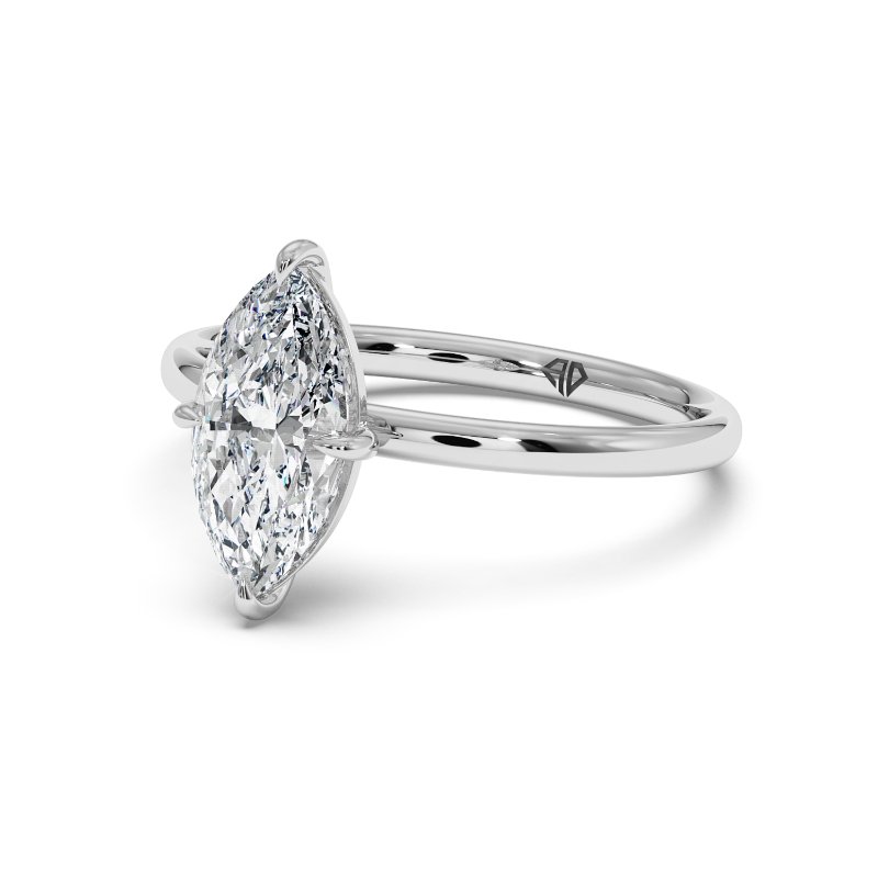 18K White Gold Fiora Engagement Ring