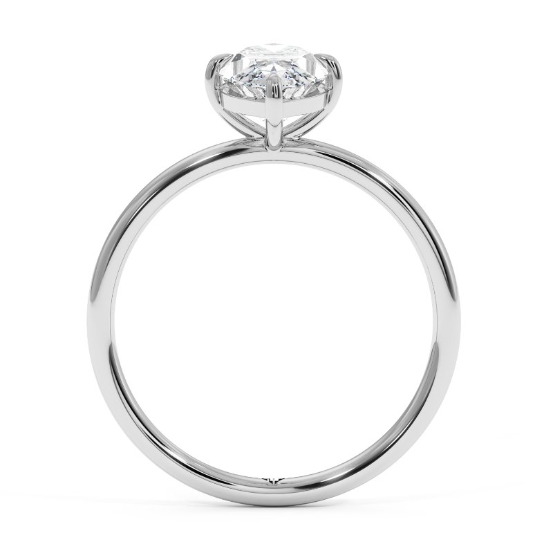 18K White Gold Fiora Engagement Ring