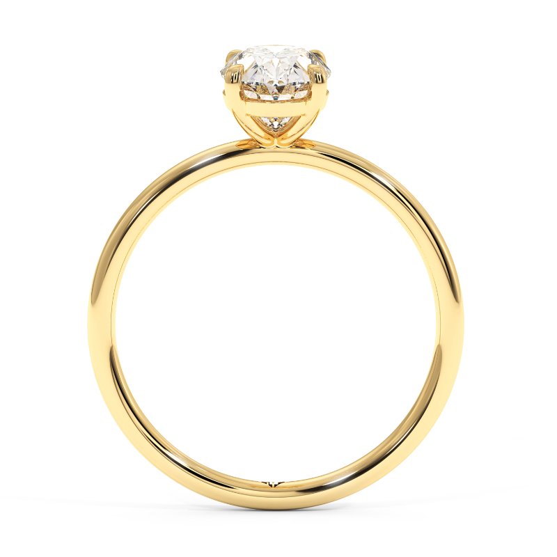 18K Yellow Gold Fiora Engagement Ring