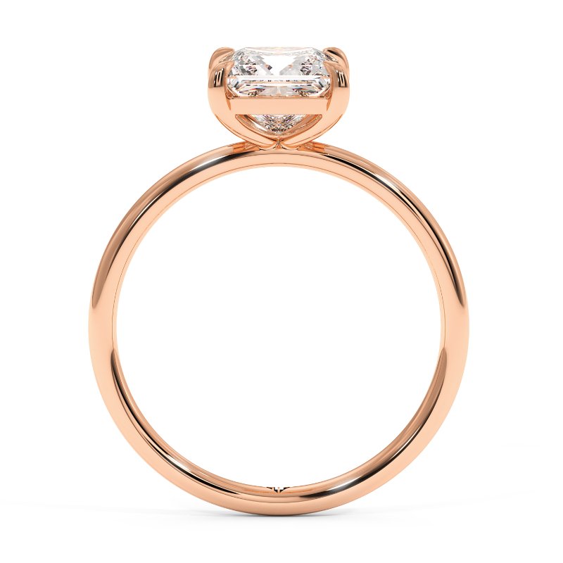 18K Rose Gold Fiora Engagement Ring