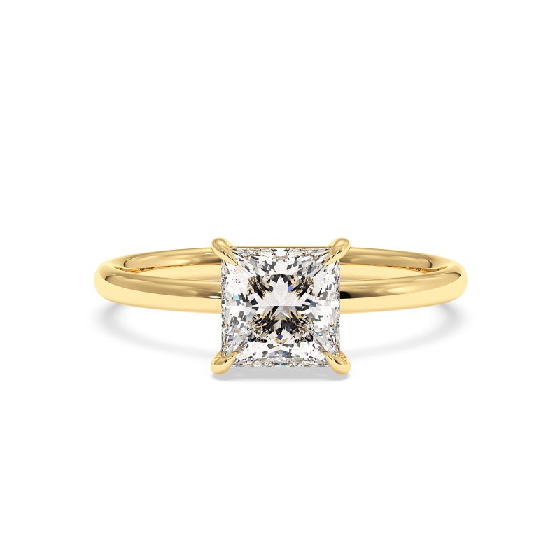 18K Yellow Gold Fiora Engagement Ring