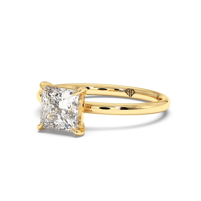 18K Yellow Gold Fiora Engagement Ring