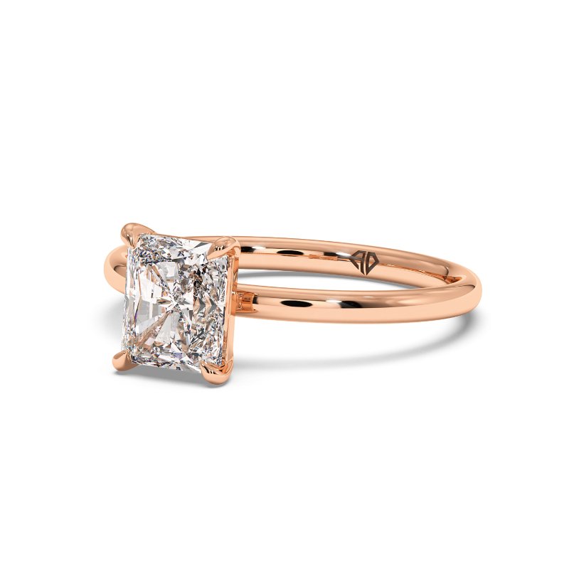 18K Rose Gold Fiora Engagement Ring