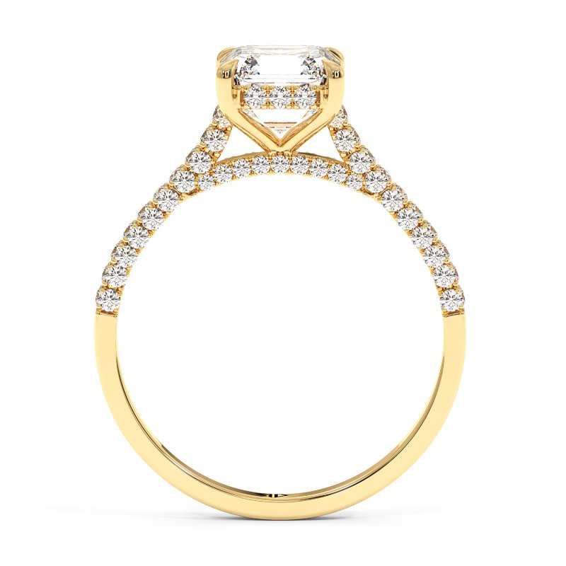 18K Yellow Gold Thea Engagement Ring