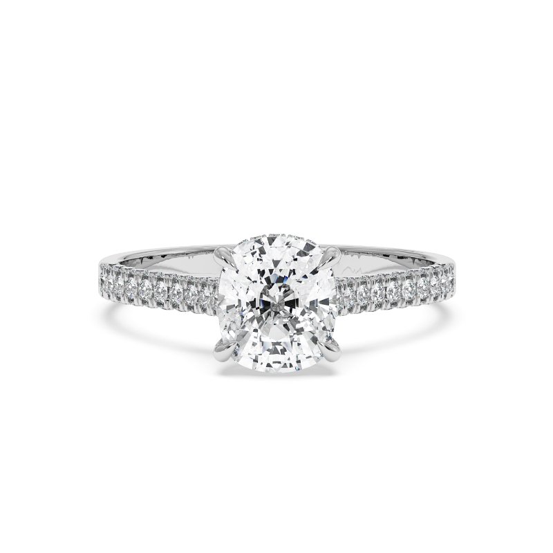 18K White Gold Thea Engagement Ring