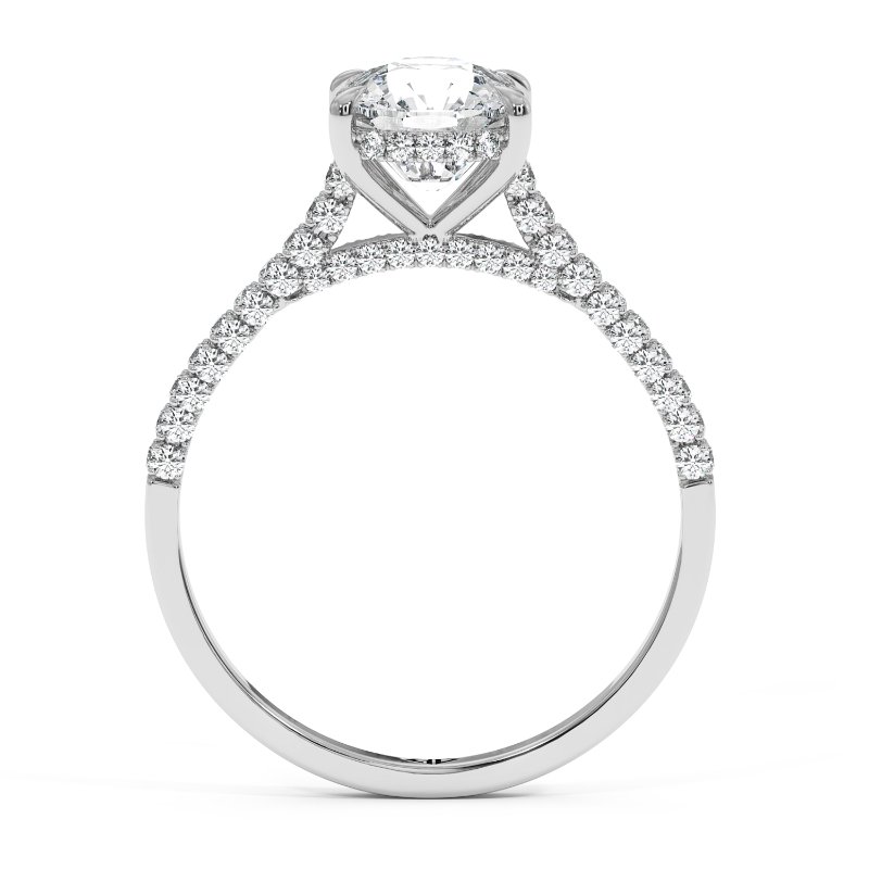 18K White Gold Thea Engagement Ring